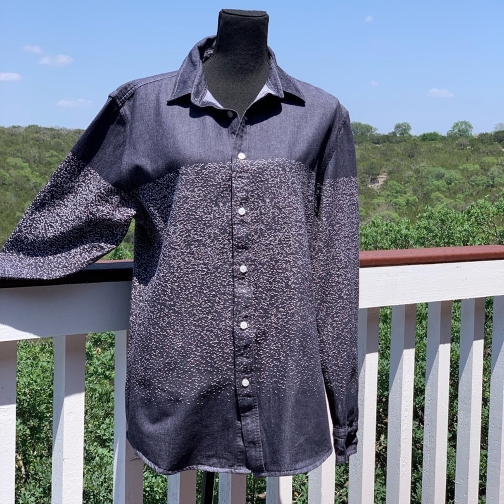 American Rag Denim Button Down Shirt‎